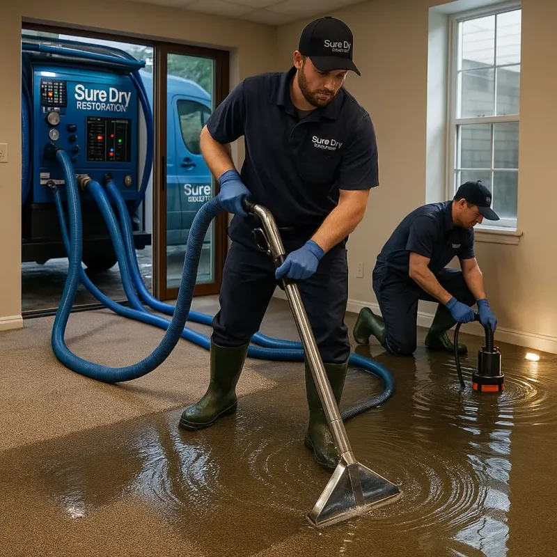 Water Extraction and Removal process in Fort Valley, GA